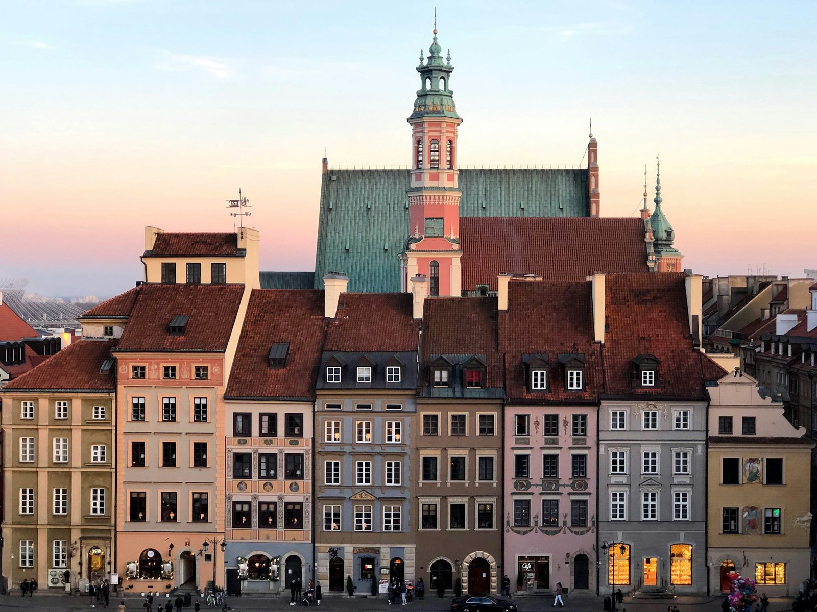 Krakow old town in Poland